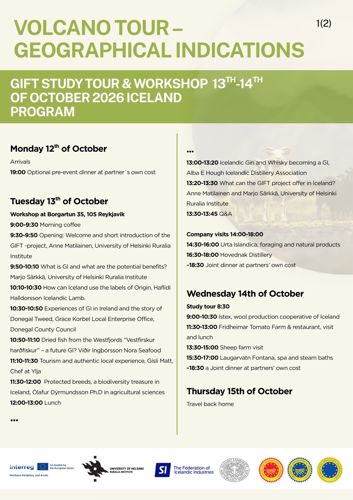 Study tour programme
