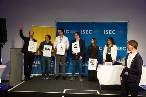 ISEC 2026 “science slam” participation by Fabian Sander