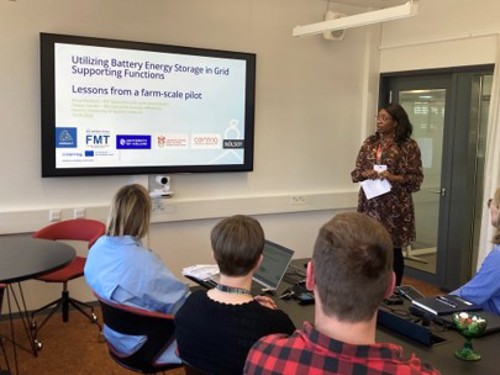 CSS research forum presentation by Anna Kwokori.